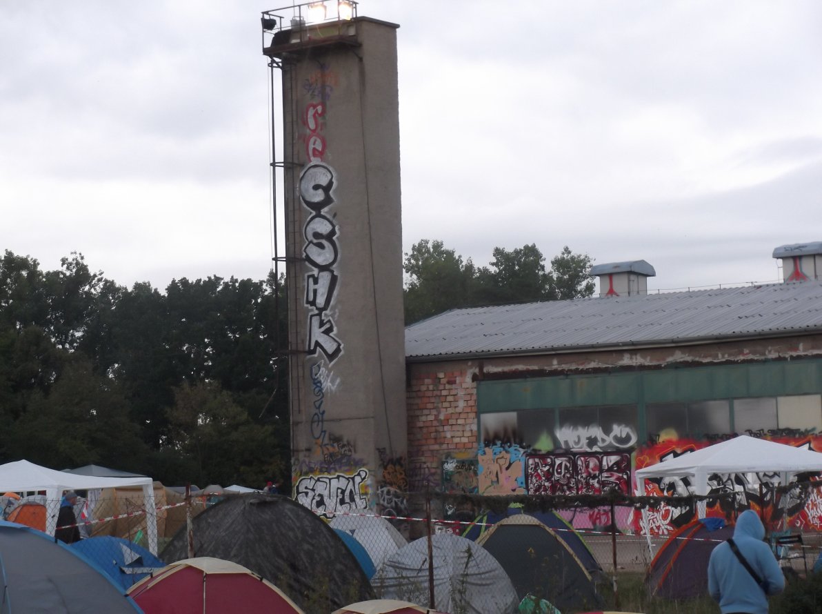 Graffiti Wall in Dv?r Králové nad Labem - Photo by MAJSTER - CSHK, CREW, HIP-HOP (2014)