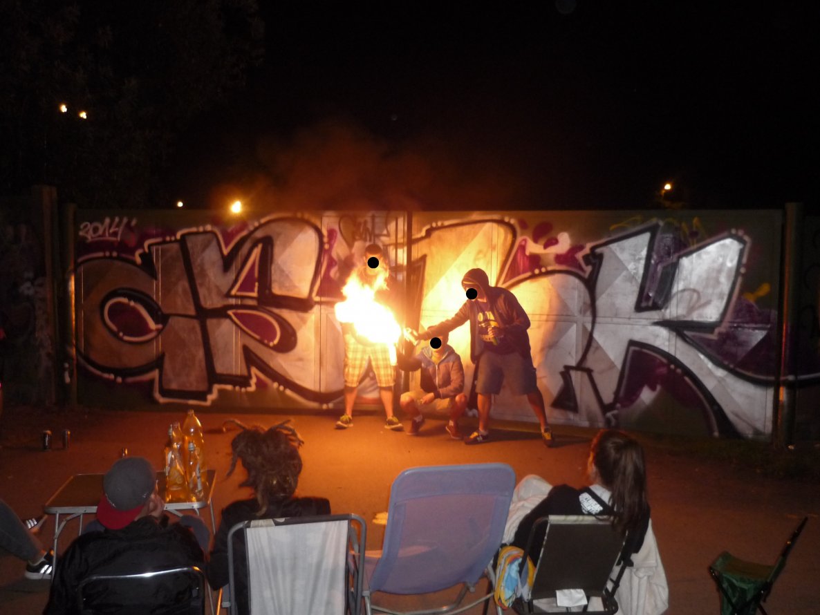 Graffiti Artwork - Photo by MAJSTER - CSHK (2014)