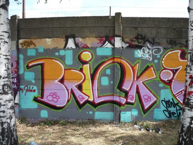 Graffiti Wall - Photo by MAJSTER - BRICK, CSHK (2014)