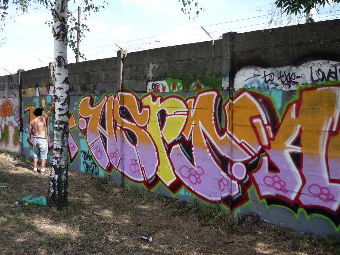 Graffiti Wall - Photo by MAJSTER - HSPT, CSHK (2014)