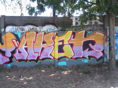 Graffiti Wall - Photo by MAJSTER - AKET, CSHK (2014)