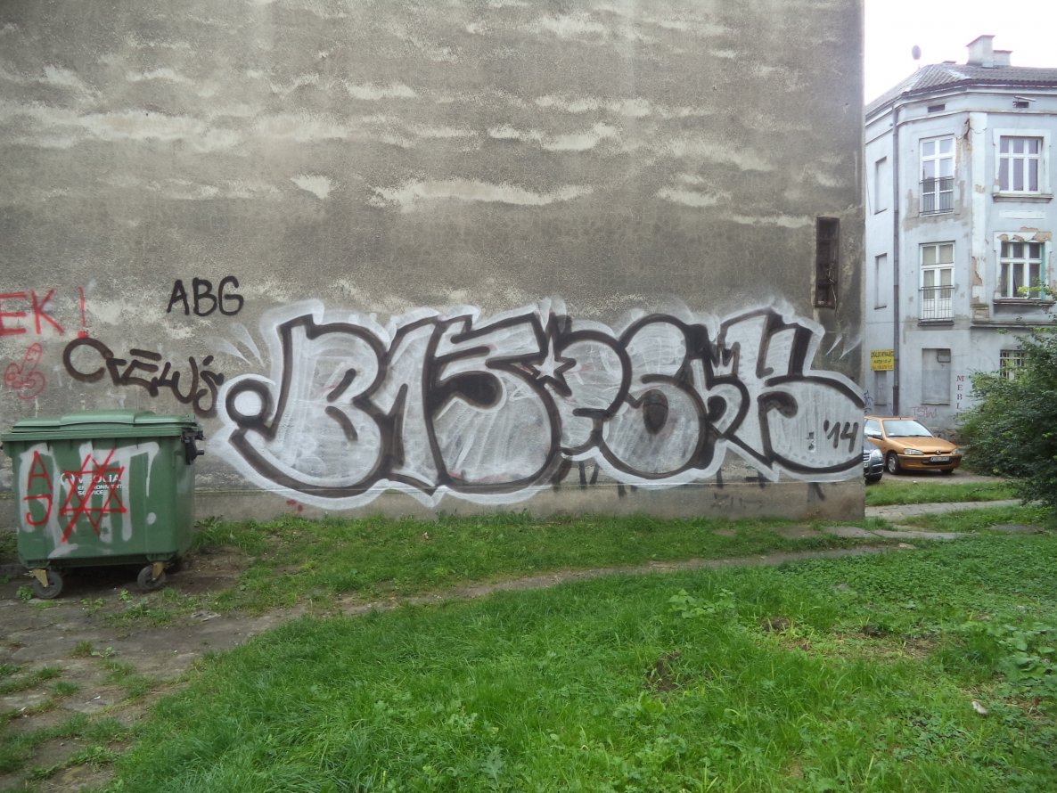 Graffiti Bombing - Photo by MAJSTER - B13, CSHK (2014)
