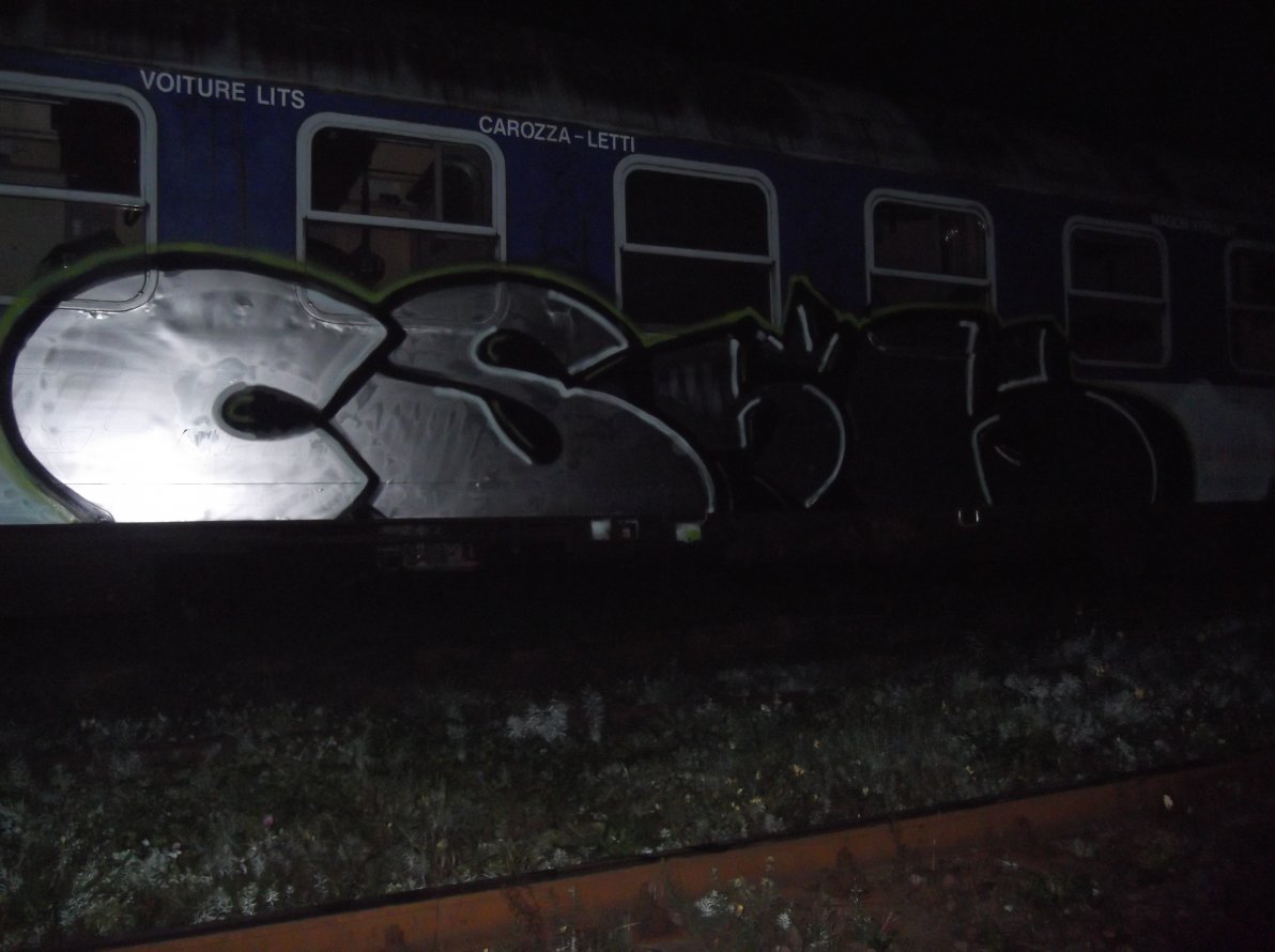 Graffiti Train - Photo by MAJSTER - CSHK (2014)