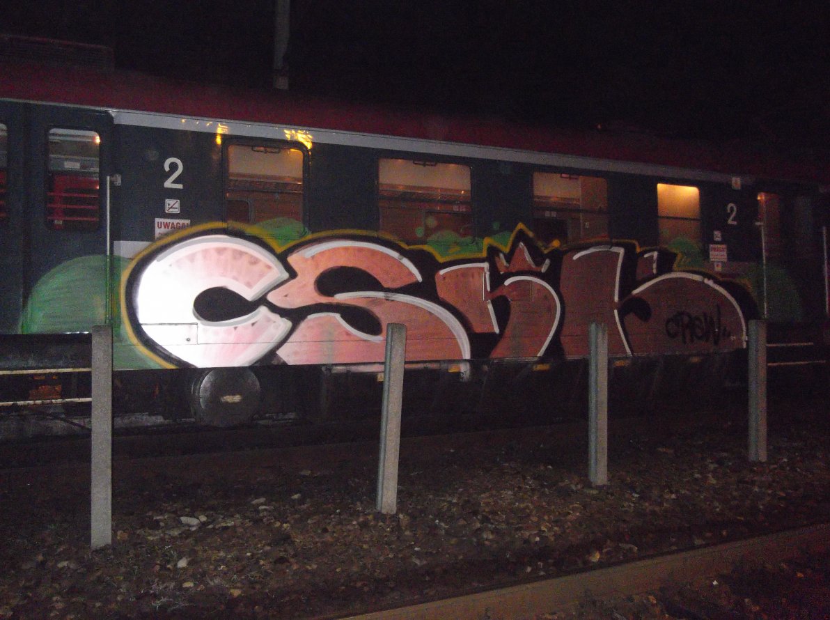 Graffiti Train - Photo by MAJSTER - CSHK (2014)