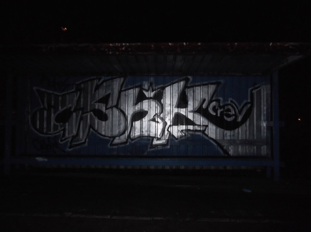 Graffiti Bombing - Photo by MAJSTER - CSHK, CREW (2014)