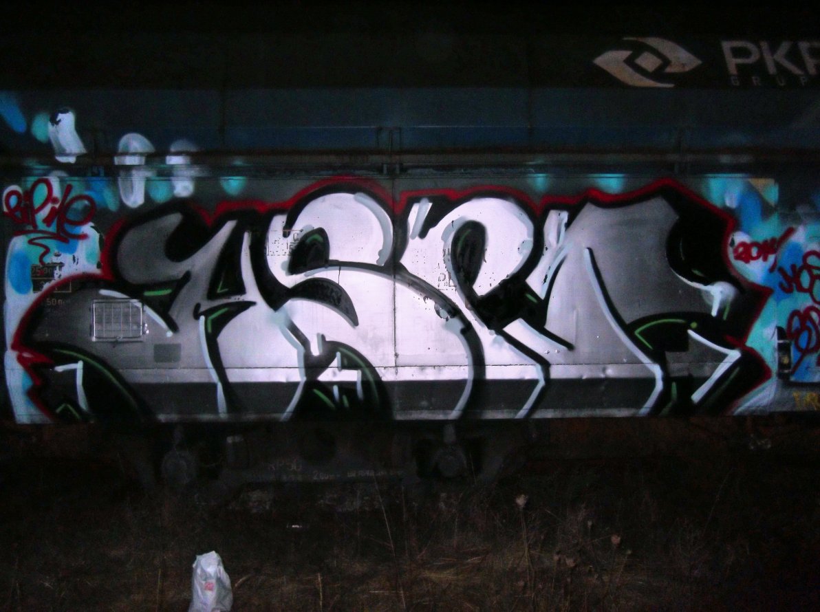 Graffiti Train - Photo by MAJSTER - HSPT, CSHK (2014)
