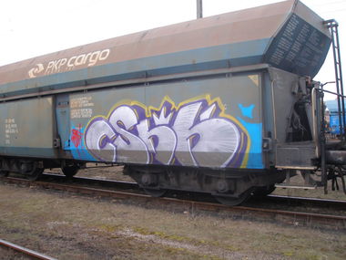 Graffiti Train - Photo by MAJSTER - CSHK, HSPT (2015)