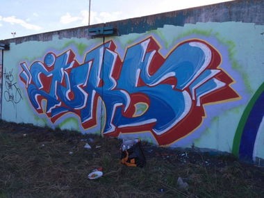 Graffiti Wall - Photo by MAJSTER - JUKS, CSHK (2015)