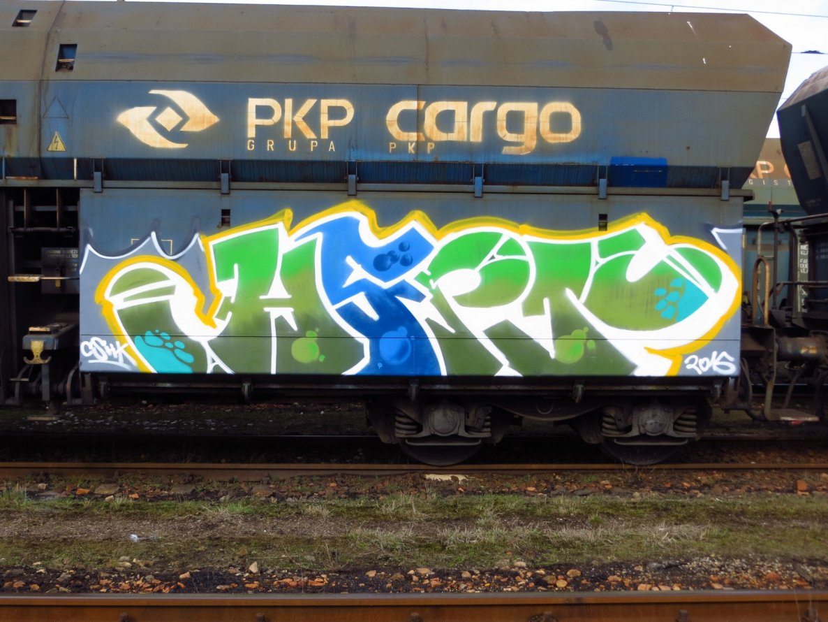 Graffiti Train - Photo by MAJSTER - HSPT, CSHK (2015)