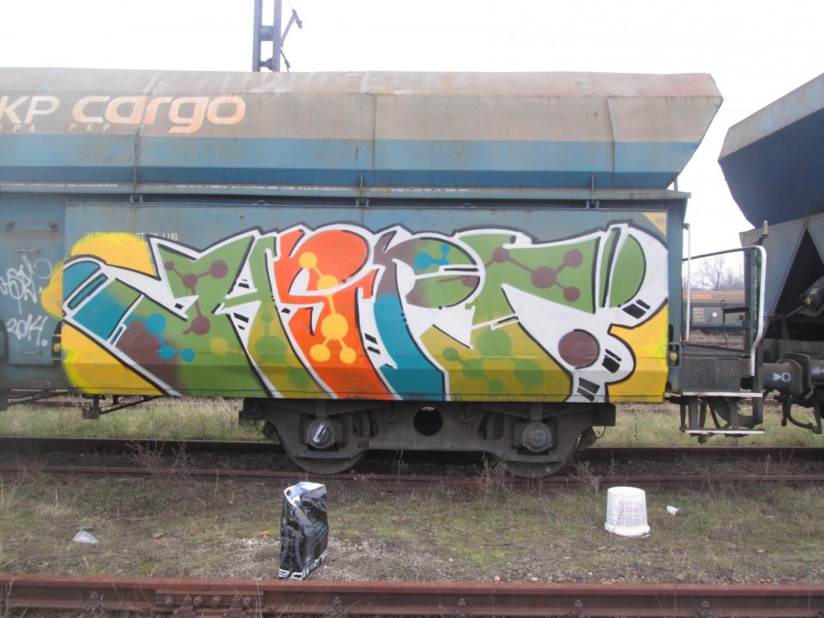 Graffiti Train - Photo by MAJSTER - HSPT, CSHK (2014)