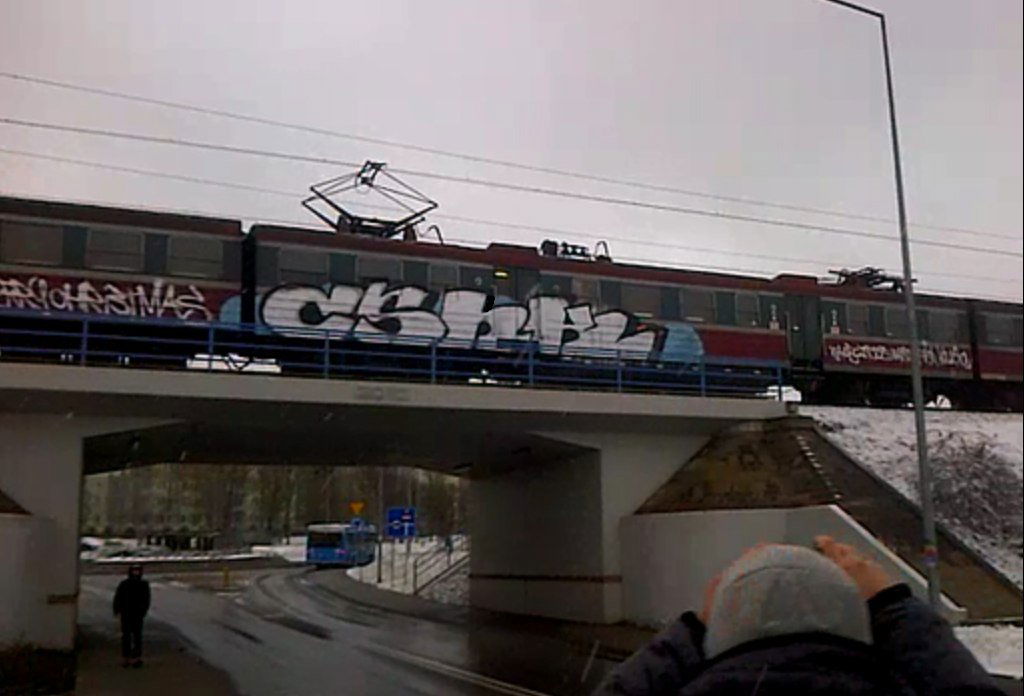 Graffiti Train - Photo by MAJSTER - CSHK (2014)