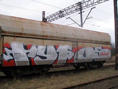 Graffiti Train - Photo by MAJSTER - TYFUS, CSHK (2015)