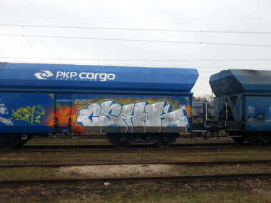 Graffiti Train - Photo by MAJSTER - CSHK, HSPT (2015)