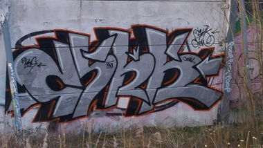 Graffiti Wall in Rotterdam - Photo by MAJSTER - CSHK, JUKS (2016)