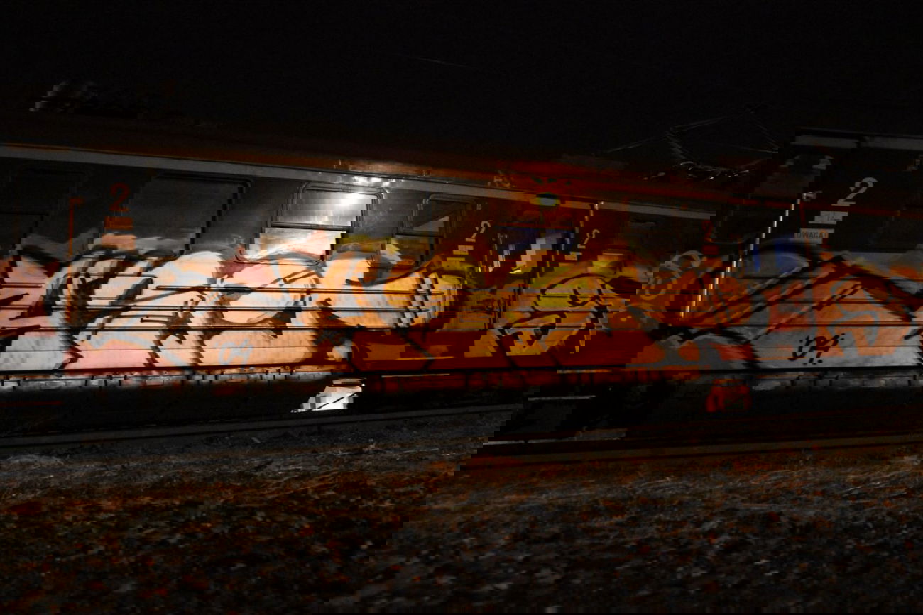 Graffiti Train - Photo by MAJSTER - HSPT, CSHK (2014)
