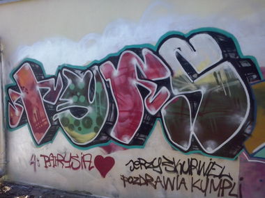 Graffiti Bombing - Photo by MAJSTER - TYFUS, CSHK (2015)