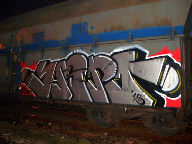 Graffiti Train - Photo by MAJSTER - HSPT, CSHK (2015)
