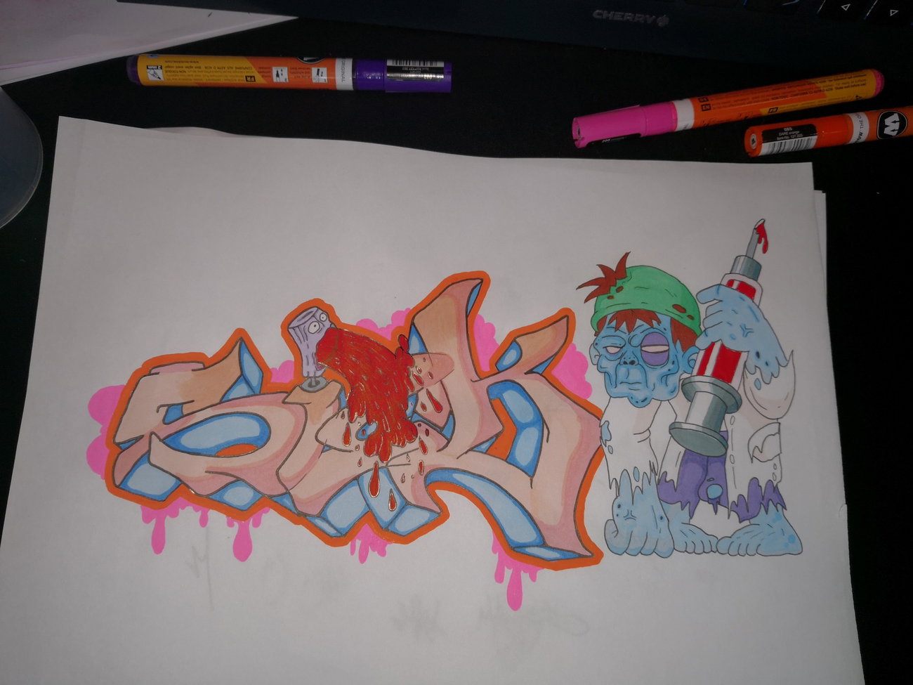 Graffiti Wall - Photo by MAKS - MAKS (2018)