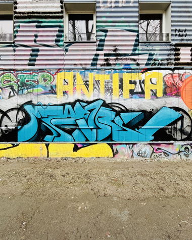 Graffiti Wall in Rudolstadt - Photo by MALER (2026)