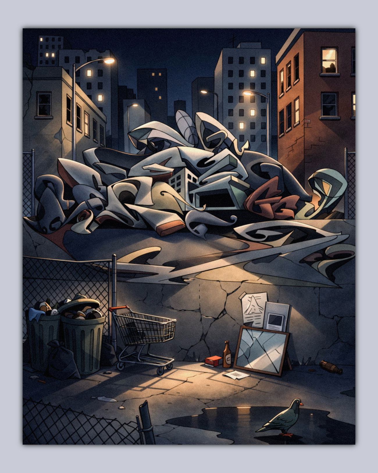 Graffiti Sketch - Photo by MALER - g, style, taube (2026)