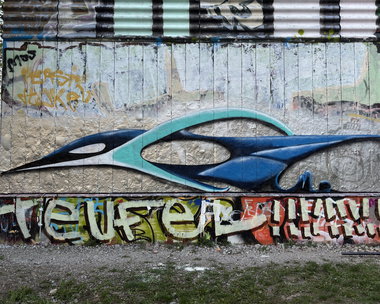 Graffiti Wall in Rudolstadt - Photo by MALER - maler, 3d, vogel (2026)