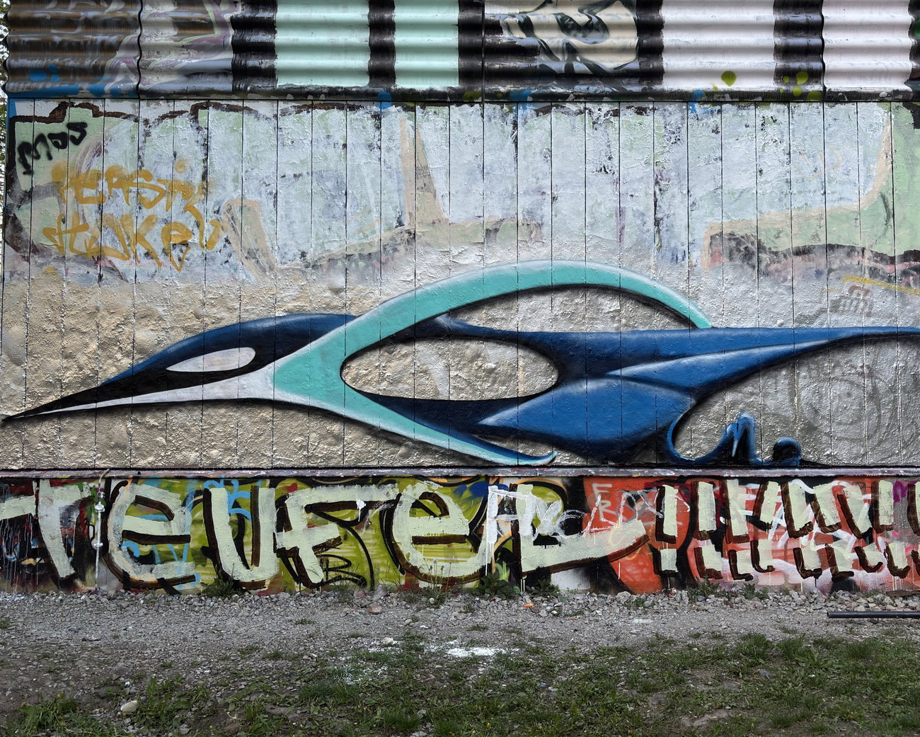 Graffiti Wall in Rudolstadt - Photo by MALER - maler, 3d, vogel (2026)