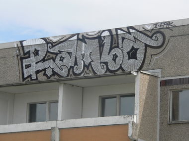 Graffiti Bombing in Deutschland - Photo by MAMBO - org, rambo, Leipzig