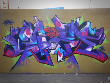 Graffiti Wall - Photo by MANIA189