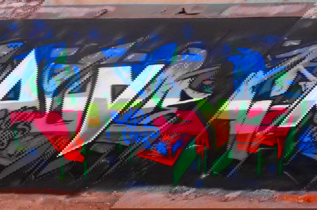 Graffiti Wall - Photo by MANIA189 - agusticolors., 80´s, drugs