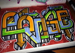 Graffiti Sketch in Pego - Photo by MANIONE - Crose, manione, sketch (2014)
