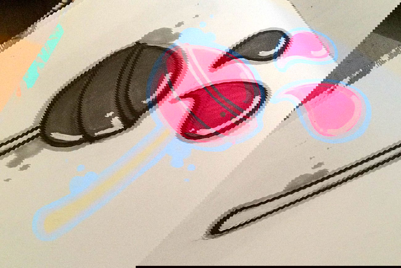 Graffiti Sketch in Pego - Photo by MANIONE - sketch, blackbook (2014)