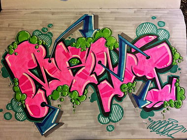 Graffiti Sketch in Pego - Photo by MANIONE - mani, sketch, blackbook (2014)