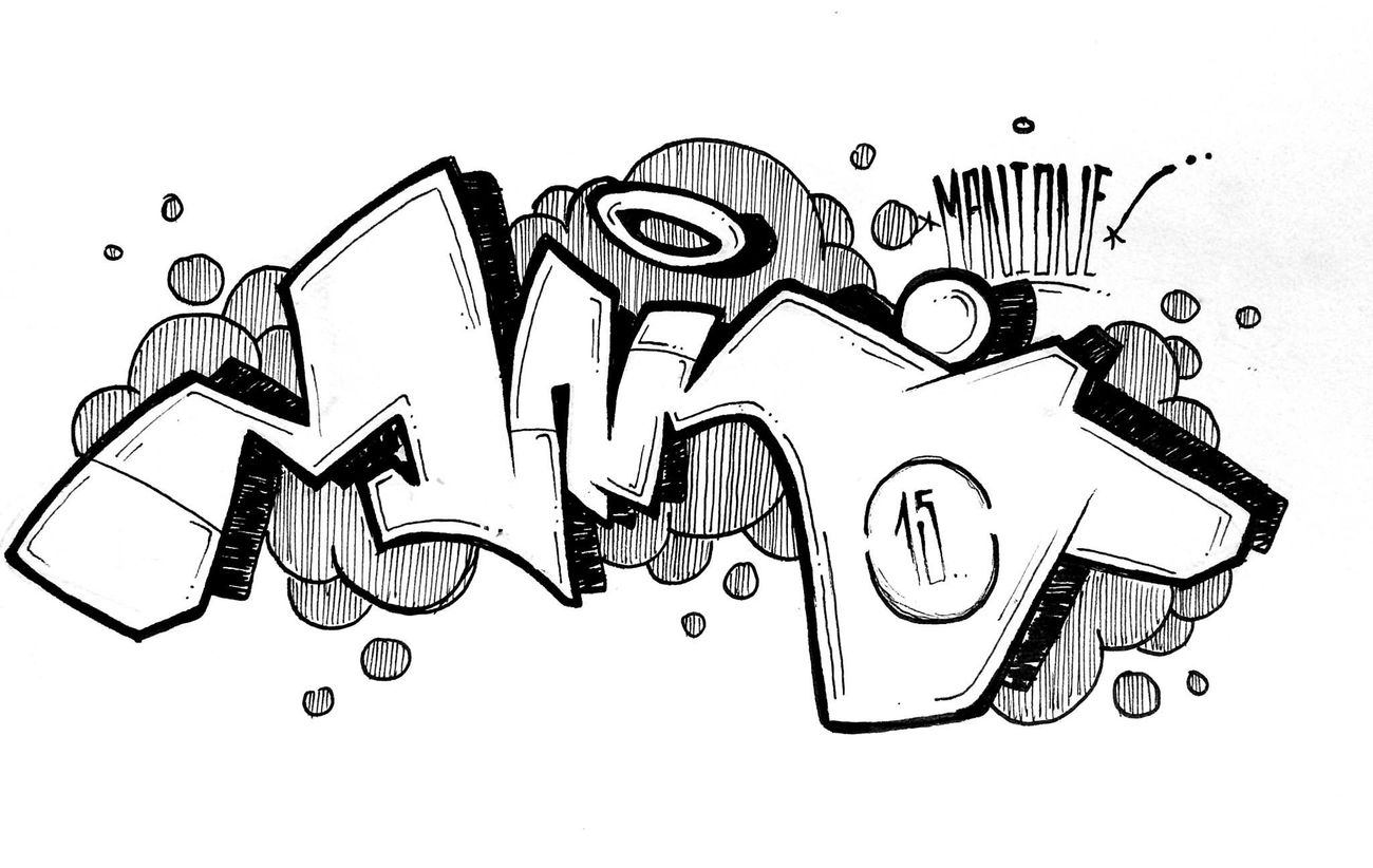 Graffiti Sketch in Pego - Photo by MANIONE - MANIONE (2015)