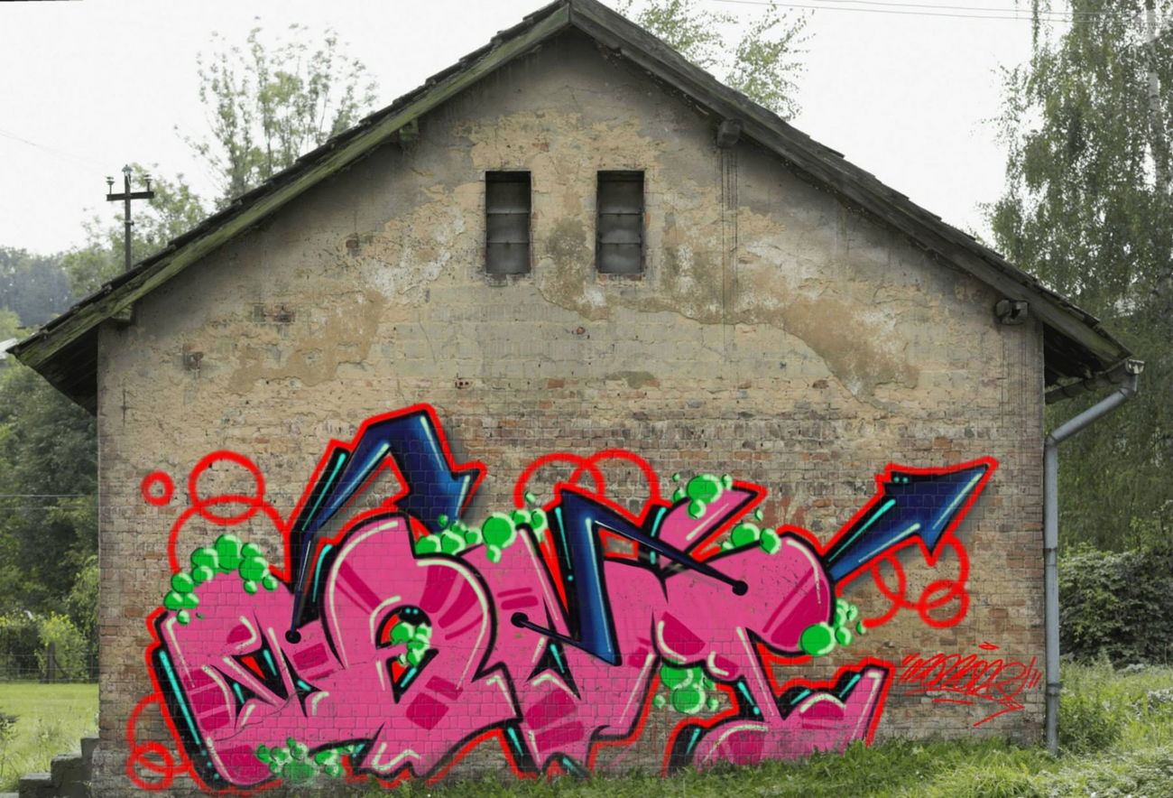Graffiti Sketch in Pego - Photo by MANIONE - MANIONE (2015)