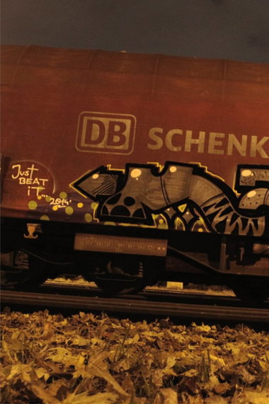 Graffiti Train - Photo by MANKER - fr8, freight