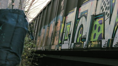Graffiti Train - Photo by MANKER - fr8, freight