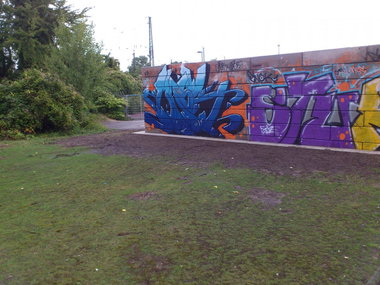 Graffiti Wall - Photo by MAOS_KVS - maos, snok, bsm (2013)
