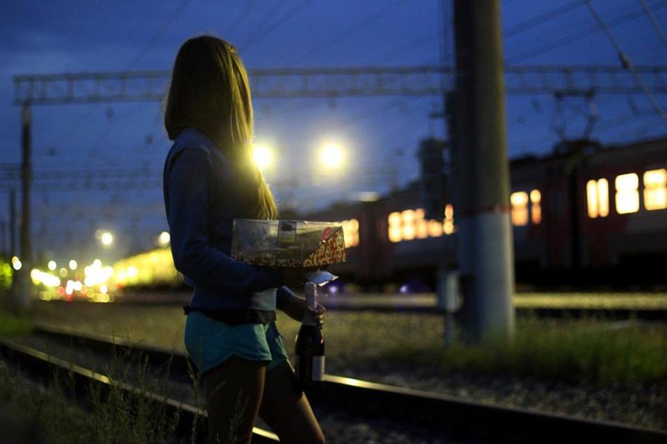 Graffiti Train - Photo by MARY