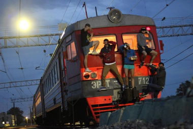 Graffiti Train - Photo by MARY