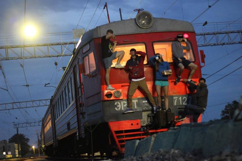 Graffiti Train - Photo by MARY