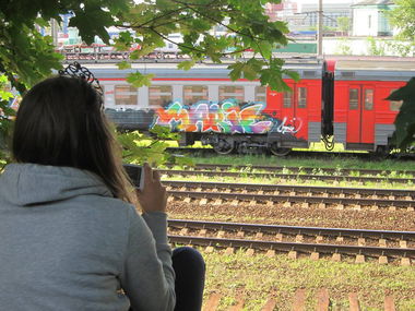 Graffiti Wall - Photo by MARiE