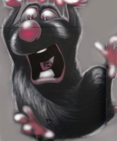 Graffiti Wall - Photo by MAS - ratatouille, graffiti, bordeaux (2013)