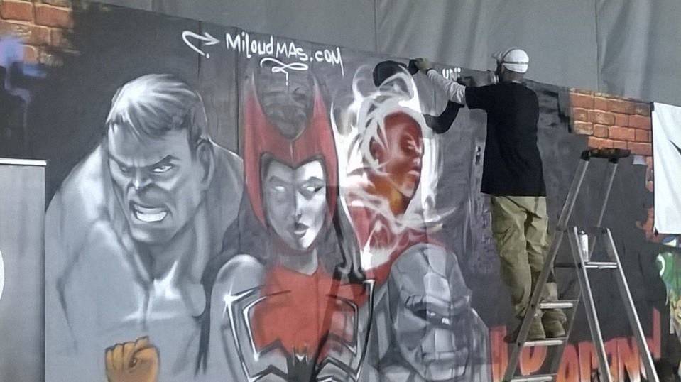 Graffiti Wall - Photo by MAS - bordeaux, france (2014)