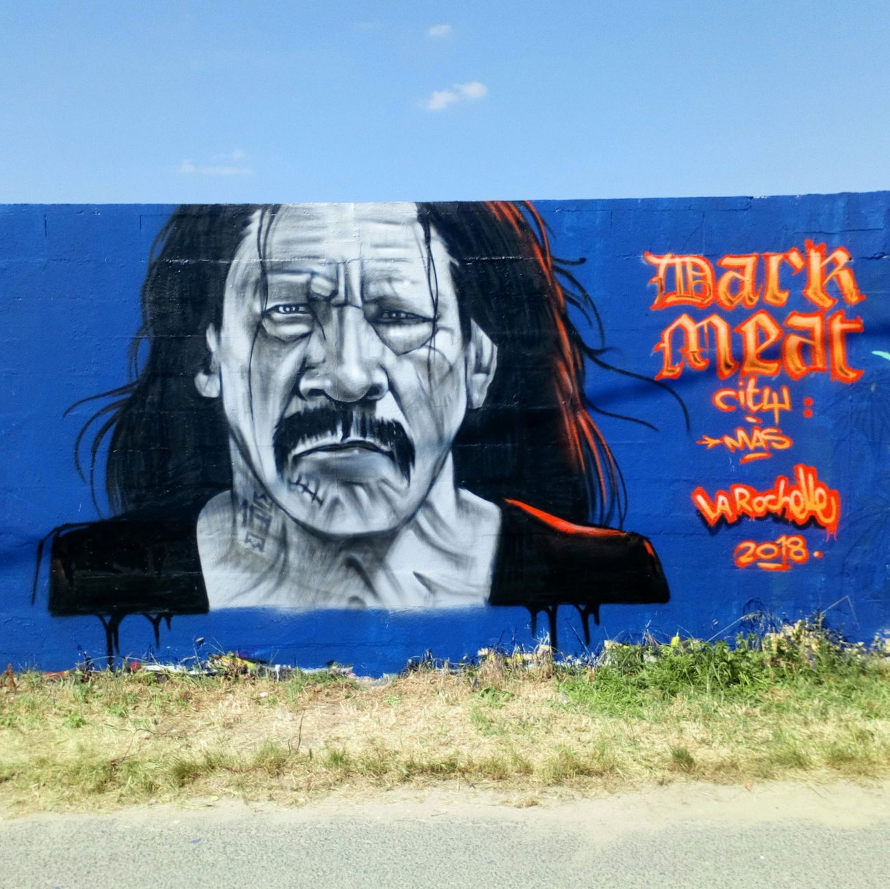 Graffiti Wall in France - Photo by MAS - graffiti, bordeaux, streetart (2019)