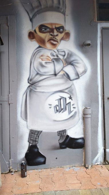 Graffiti Wall in Lyon - Photo by MAS - sketch, graffiti, writing (2015)