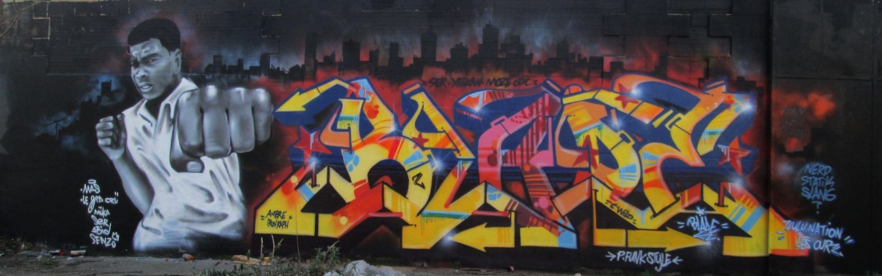 Graffiti Wall in Bordeaux - Photo by MAS - graffiti, bordeauxstreetart, streetart (2015)