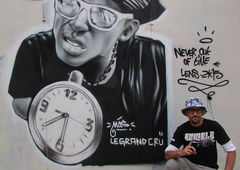 Graffiti Wall in Lens - Photo by MAS - graffiti, Mas (2015)