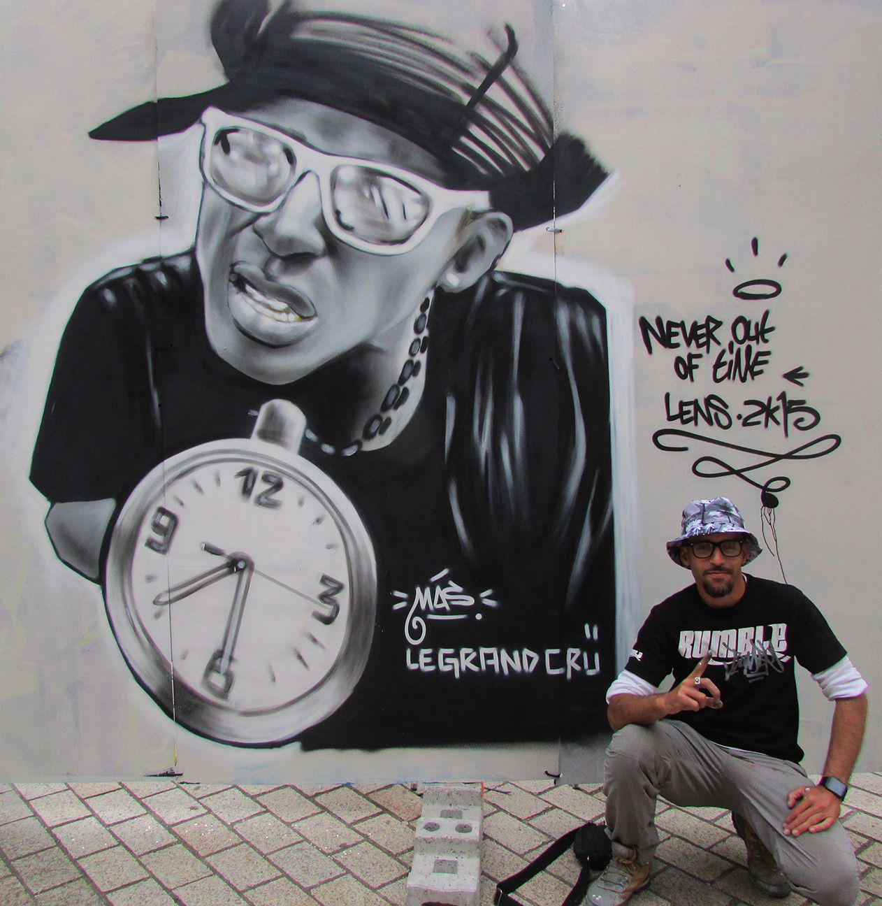Graffiti Wall in Lens - Photo by MAS - graffiti, Mas (2015)
