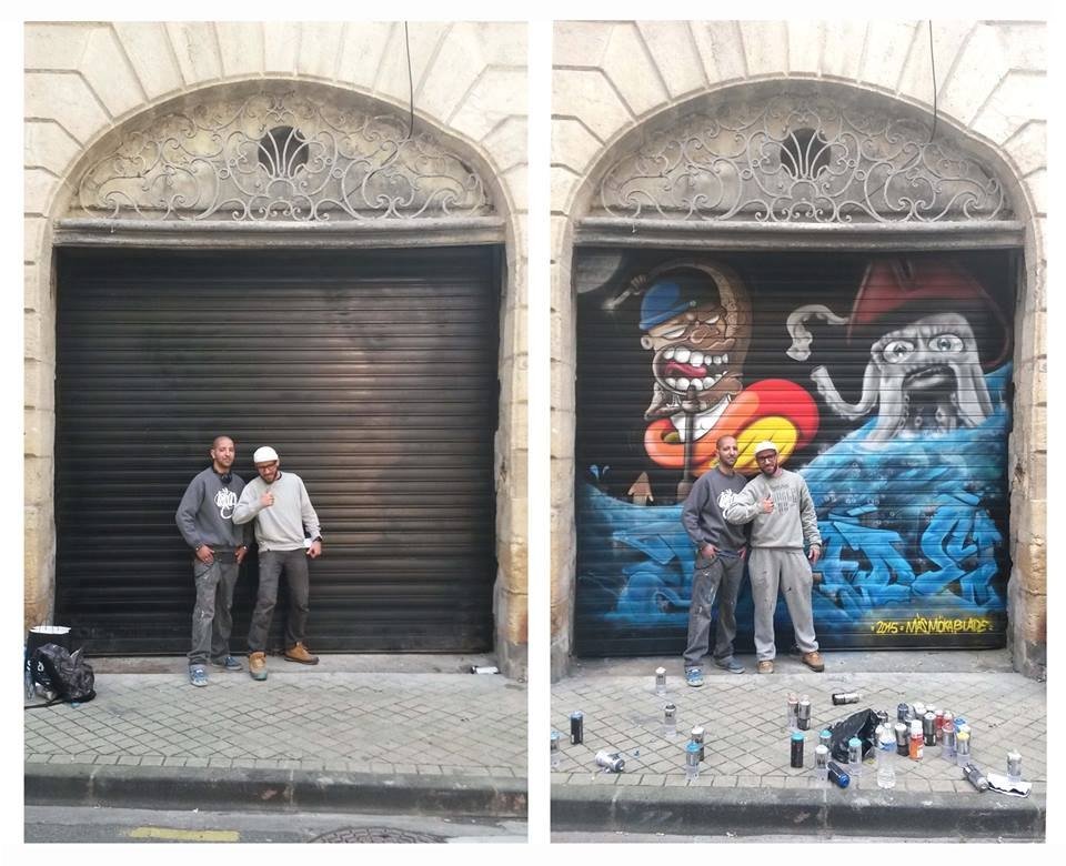 Graffiti Wall in Bordeaux - Photo by MAS - graffiti, bordeauxstreetart, streetart (2015)