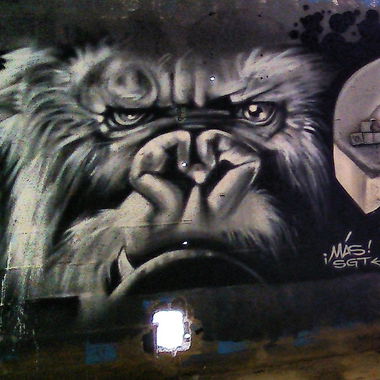 Graffiti Wall in France - Photo by MAS - graffiti, streetart, character